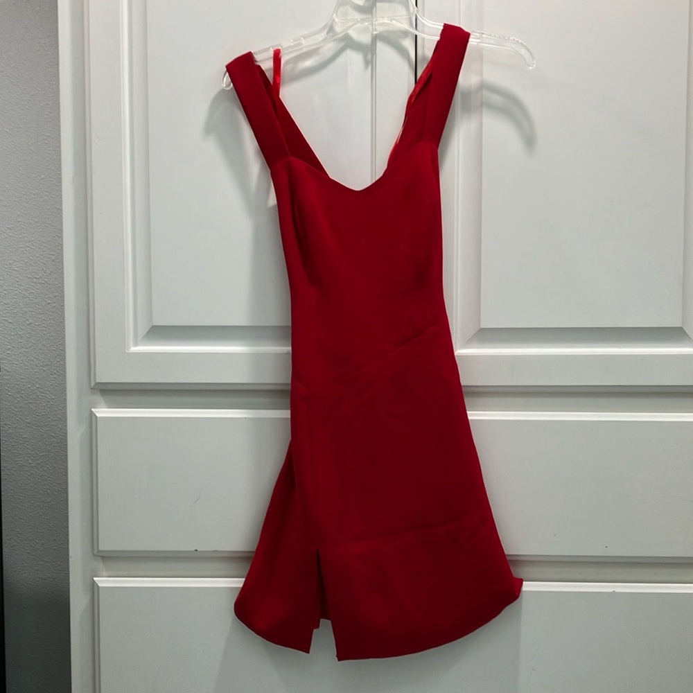 Vintage Tootsies Boutique Red Cocktail Dress sz. 4